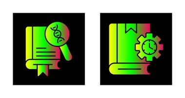 Genetics and Duration Icon vector