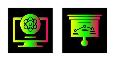 ATom and Strategy Icon vector