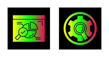 Magnet and Solution Icon vector