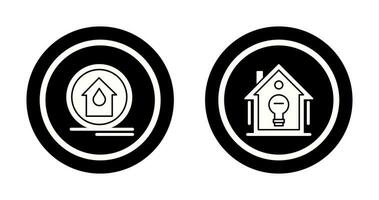 Fire Alarm and Home Automation Icon vector