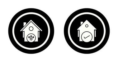 Vent and Houses Icon vector