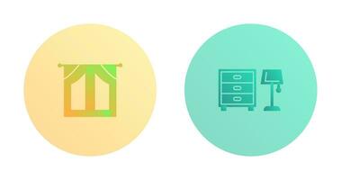 Window and Drawers Icon vector