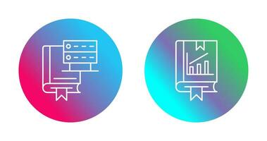 Server and Statistics Icon vector