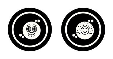 Dazed and Donut Icon vector