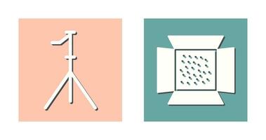 stand and light Icon vector