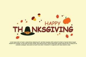 Thanksgiving day background. vector