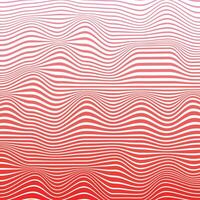 simple abstract modern lite and dark orenge color wavy horizontal distort pattern on white background vector