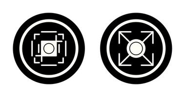 crop and expand Icon vector