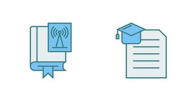 Wireless and Degree Icon vector