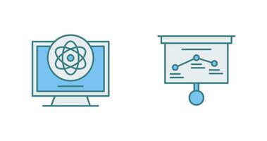 ATom and Strategy Icon vector