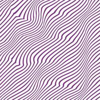 simple abstract modern violet color wavy daigonal distort pattern on white background vector