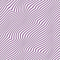 simple abstract modern violet color wavy daigonal distort pattern on white background vector