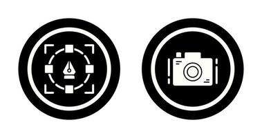 Camera and vector Icon