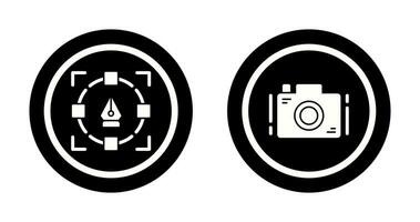 Camera and vector Icon