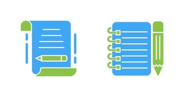 write and checklist Icon vector