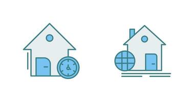 Time and Web Development Icon vector