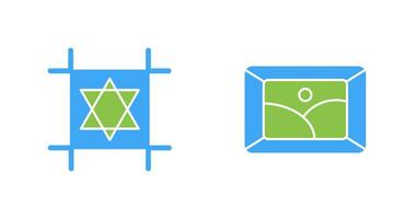 Logo Design and frame Icon vector