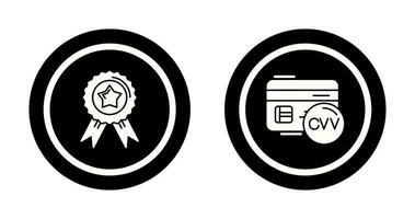 Badge and Code Icon vector