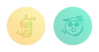 Drink and Dizzy Icon vector