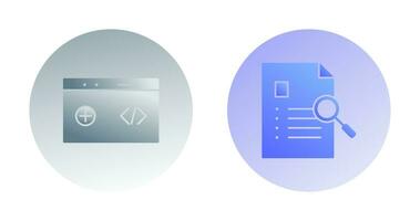 clean code and case study Icon vector