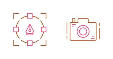 Camera and vector Icon