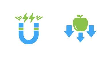 Energy and Gravity Icon vector