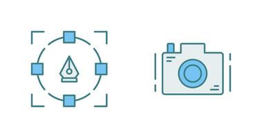 Camera and vector Icon