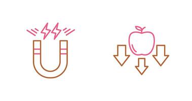 Energy and Gravity Icon vector