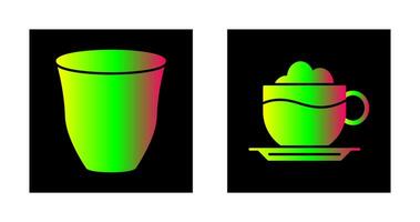 espresso And Mocha Icon vector