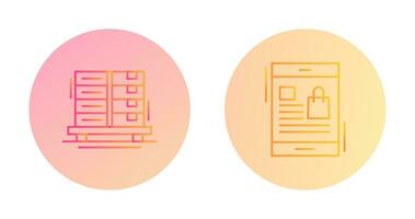 delivery boxes and order Icon vector