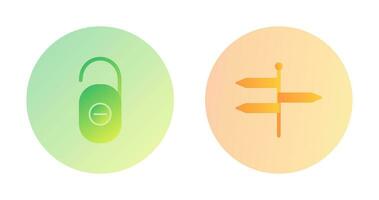 do not disturb and directions  Icon vector