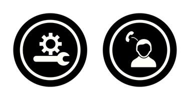 Technical Support and strategy consultation Icon vector