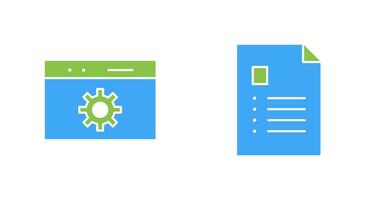 analytics and web optimization Icon vector