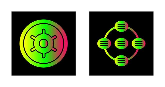 Tech nical Support and Strategy Icon vector