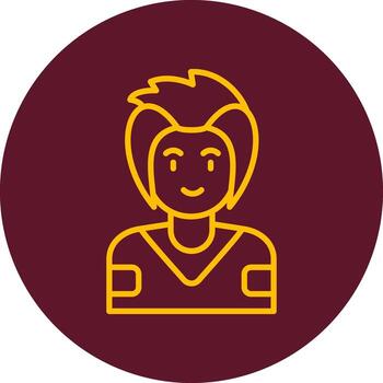 icono de vector de mujer