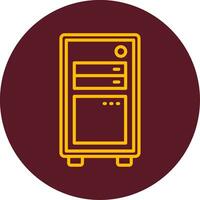 Computer Case Vector Icon