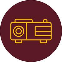 Video Projector Vector Icon