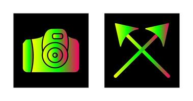 Camera and Arrows Icon vector