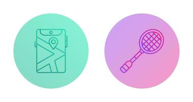 Route and Gps Icon vector