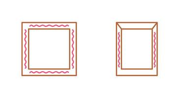 frame and hanging Icon vector