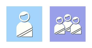 Member and Voters Icon vector