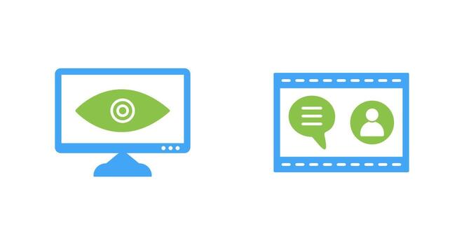 Web Visibility and Web Support  Icon vector