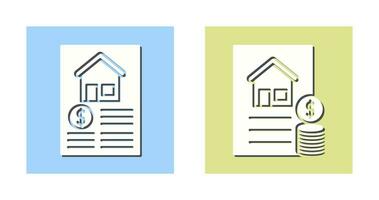 Document and Financial Icon vector