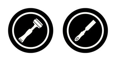 Sledgehmmer and Chisel Icon vector