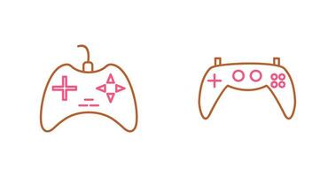 Gaming Console and Gaming Console Icon vector