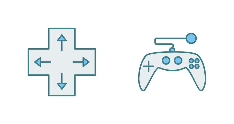 Direction Key and Gaming Control Icon