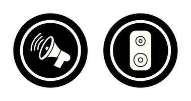 Announcing and Speaker Icon vector