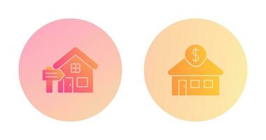 Rent and Residential Icon vector