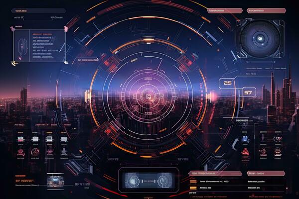 Cyberpunk Ui Interface Stock Photos, Images and Backgrounds for Free ... image.