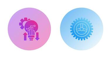 Analysis and Setting Icon vector